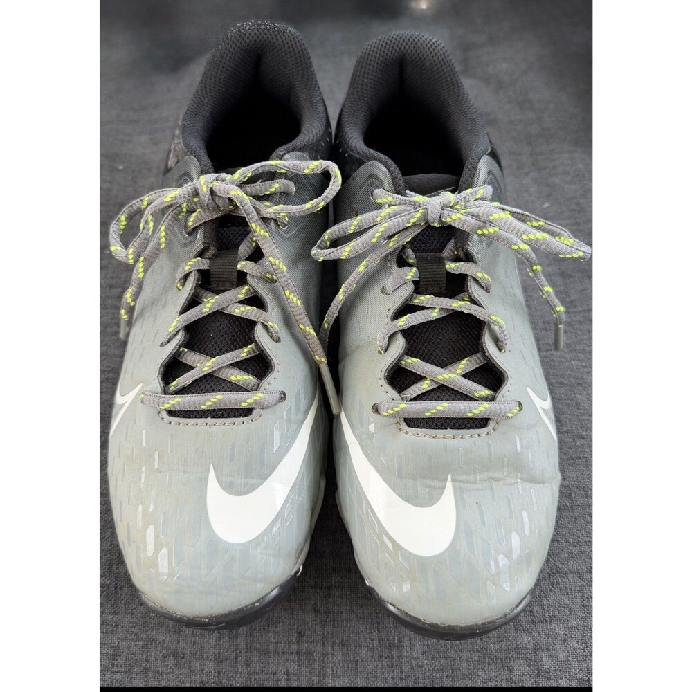 Nike Hyperdiamond 4 Keystone GG Youth 4Y Softball Baseball Cleats Gray CZ5919007